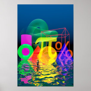 Pôster O Mundo da Matemática