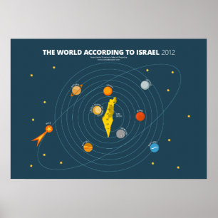 Pôster O mundo de acordo com Israel