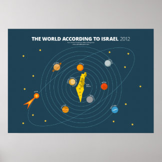 Pôster O mundo de acordo com Israel