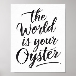 Poster O Mundo é Sua Ostra