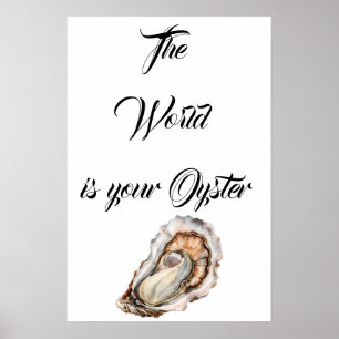 Poster O mundo é sua ostra