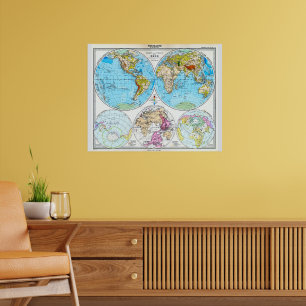 Poster O mundo em 1891