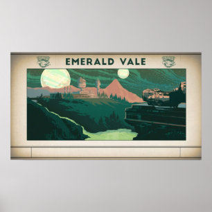 Poster O Mundo Exterior Emerald Vale