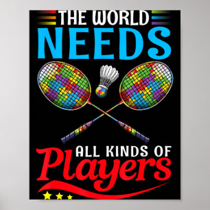 Poster O Mundo Precisa de Todos os Tipos de Jogadores de