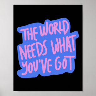 Poster O mundo precisa de você 1