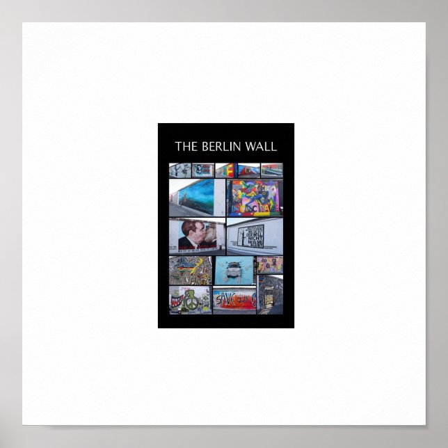 Pôster O Muro de Berlim (Frente)