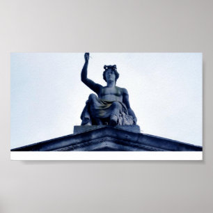 Poster O museu de arte & a arqueologia de Ashmolean