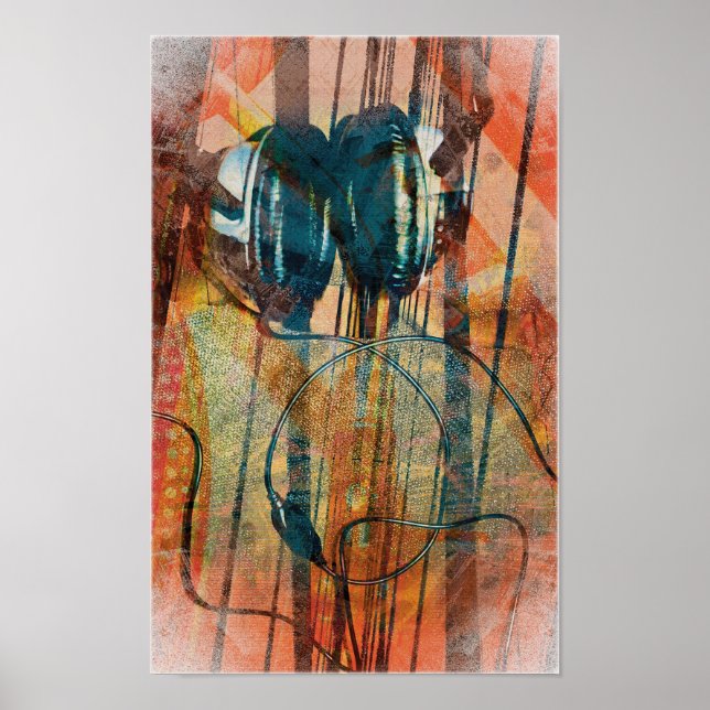 Poster O musical de cabeça vermelha do telefone da Alphon (Frente)