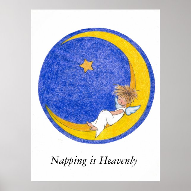 Poster O Napping é Heavenly (Frente)