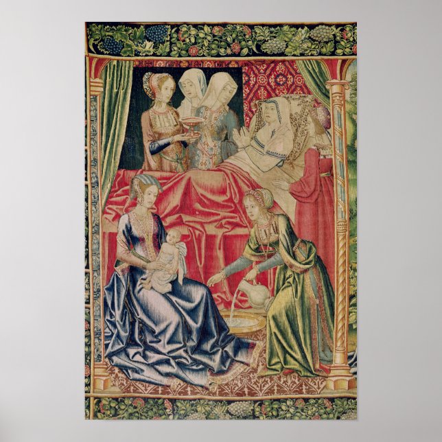 Poster O Nascimento da Virgem (Frente)