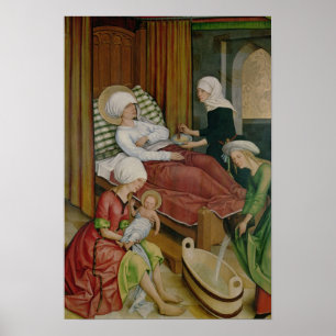 Poster O Nascimento da Virgem, c.1500