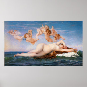 Pôster O nascimento de Venus por Alexandre Cabanel desde
