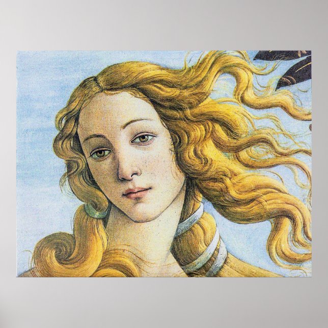 Poster O Nascimento de Vênus por Sandro Botticelli (Frente)