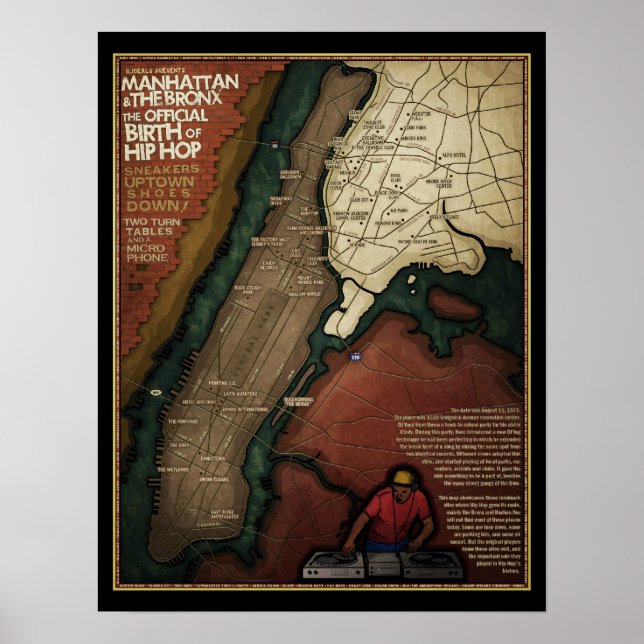 Pôster O Nascimento do Hip Hop (Frente)