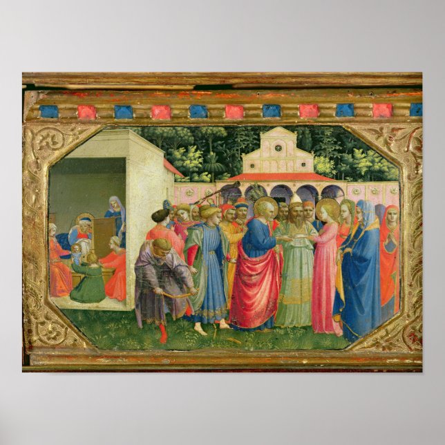 Pôster O Nascimento e o Casamento da Virgem (Frente)