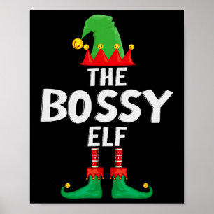 Poster O Natal da Família Bóssy Elf Matching