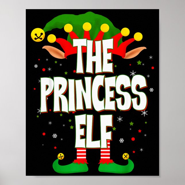 Poster O Natal da Princesa Elf (Frente)