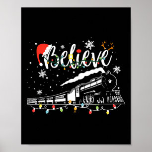 Poster O Natal Dos Comboios Acredita No Polar Express Xm