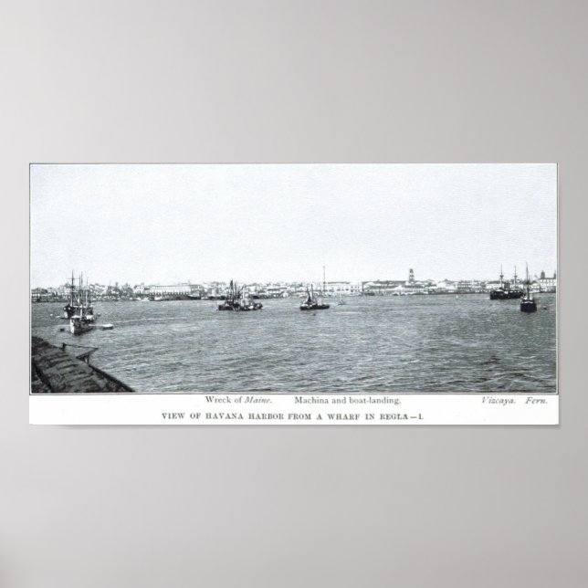 Poster O naufrágio do USS Maine (Frente)