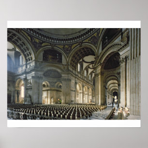 Pôster O Nave da catedral de St Paul (foto)