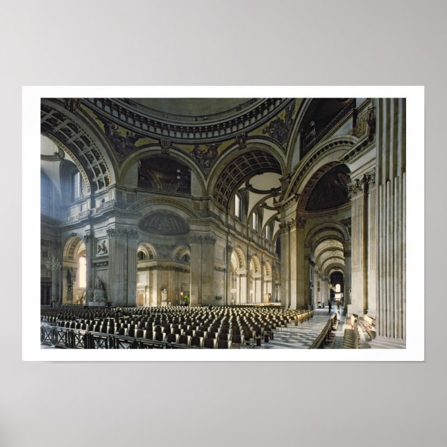 Pôster O Nave da Rua. Catedral de Paul (foto) (Frente)