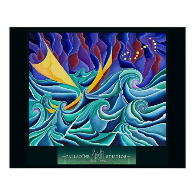 Pôster 'O Navegador' Poster brilhante (Frente)