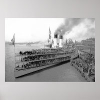 O Navio a vapor Tashmoo