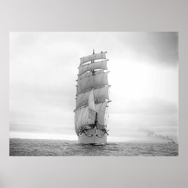 Poster O navio Beatrice 1881 (Frente)