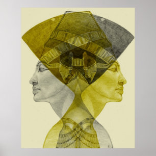 Pôster o nefertiti reina suprem