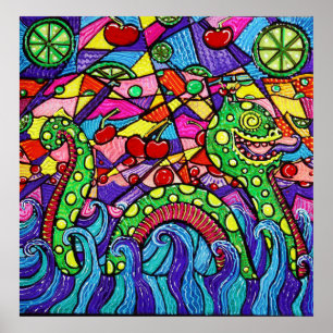 Pôster O Nessie ama a cereja Limeade