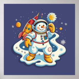 Poster O Neve é astronauta no Natal