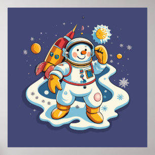 Poster O Neve é astronauta no Natal