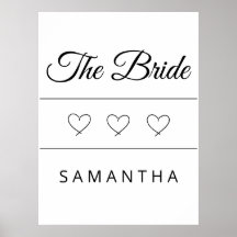 O Noivo(a) Design de Casamento Personalizado