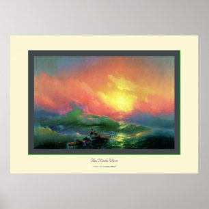 Pôster O nono Wave~ Ivan Aivazovsky