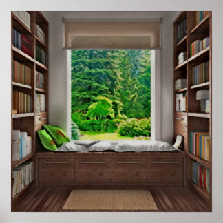 Poster O Nook de Leitura