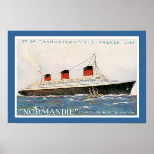 Poster O Normandie da linha francesa