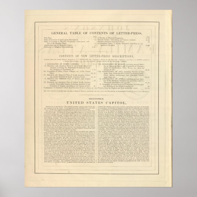 Pôster O novo Atlas da Família Ilustrada de Verso Johnson (Frente)