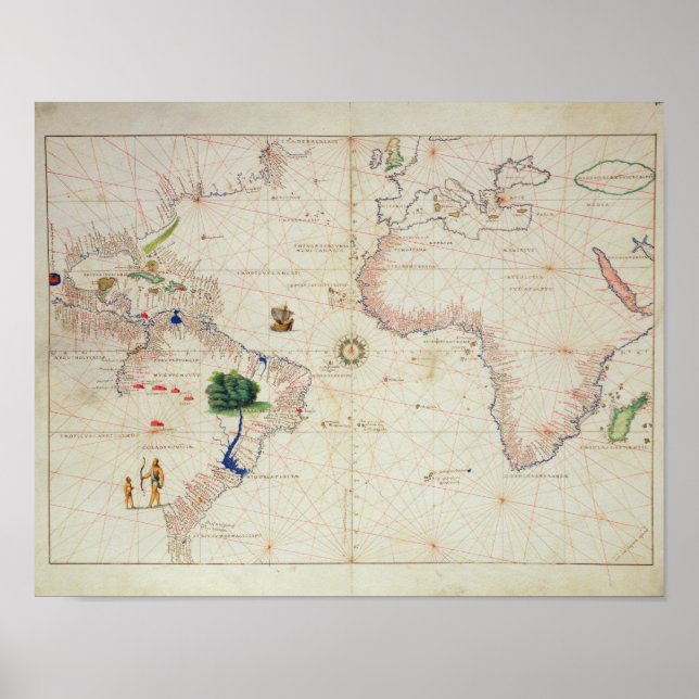 Pôster O Novo Mundo (Frente)