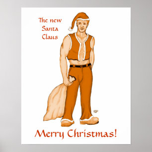 Poster O novo Pai Natal - Feliz Natal!