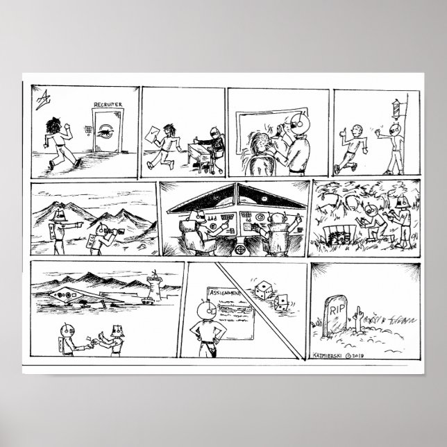 Poster O Novo Recrutamento (Frente)