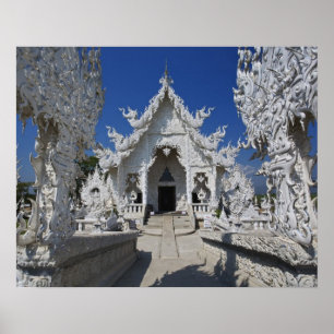 Poster O novo templo branco de Wat Rong Khun em