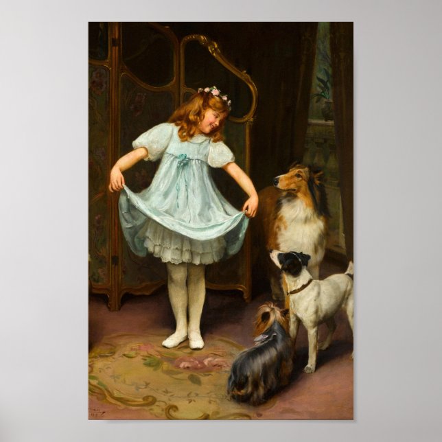 Poster O Novo Vestido | Arthur John Elsley (Frente)