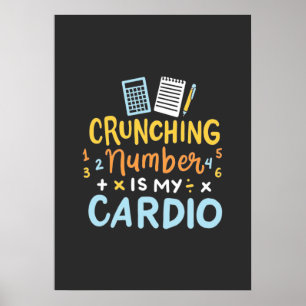 Poster O Número Do Contador É Meu Cardio