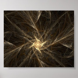 Pôster o objetivo está no meio