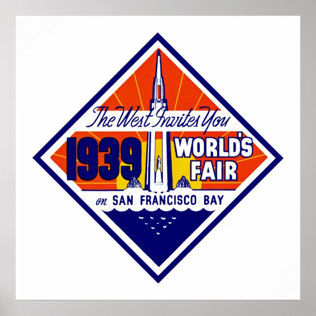 Poster O Ocidente convida-te (Frente)