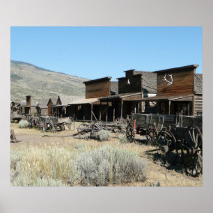 Pôster O oeste distante velho