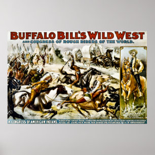 Pôster O Oeste Selvagem de Buffalo Bill - Um Congresso de