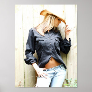 Pôster O olhar ocidental - personalizado - personalizado