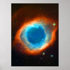 Pôster O Olho de Deus - Helix Nebula Astronomy Image