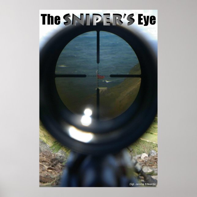 POSTER O OLHO DO SNIPER (Frente)